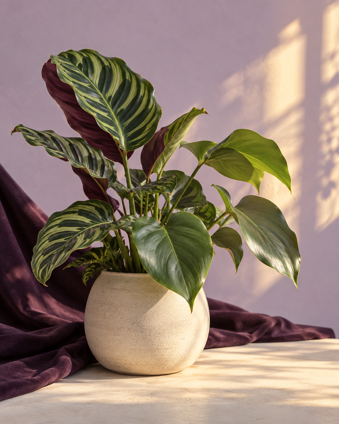 Planta em vaso usada como imagem conceitual, sem representar o estoque da empresa